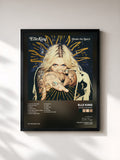 #noir Tableau de l'album Shake The Spirit de Elle King, cadre noir, imprimé et encadré en France