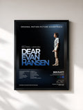 #noir Tableau de l'album Dear Evan Hansen (Original Motion Picture Soundtrack) de Ben Platt, cadre noir, imprimé et encadré en France