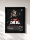 #noir Tableau de l'album ANDERS de Joker Bra, cadre noir, imprimé et encadré en France