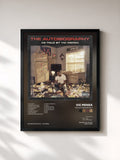 #noir Tableau de l'album The Autobiography de Vic Mensa, cadre noir, imprimé et encadré en France