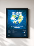 #noir Tableau de l'album Wir sind für die Liebe gemacht (Deluxe Edition) de Höhner, cadre noir, imprimé et encadré en France