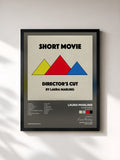 #noir Tableau de l'album Short Movie (Director's Cut) de Laura Marling, cadre noir, imprimé et encadré en France