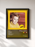 #noir Tableau de l'album Ornella Vanoni - I Miti de Ornella Vanoni, cadre noir, imprimé et encadré en France