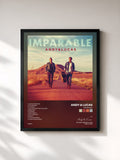 #noir Tableau de l'album Imparable de Andy & Lucas, cadre noir, imprimé et encadré en France