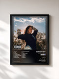 #noir Tableau de l'album THE ONE AFTER ME de Seinabo Sey, cadre noir, imprimé et encadré en France