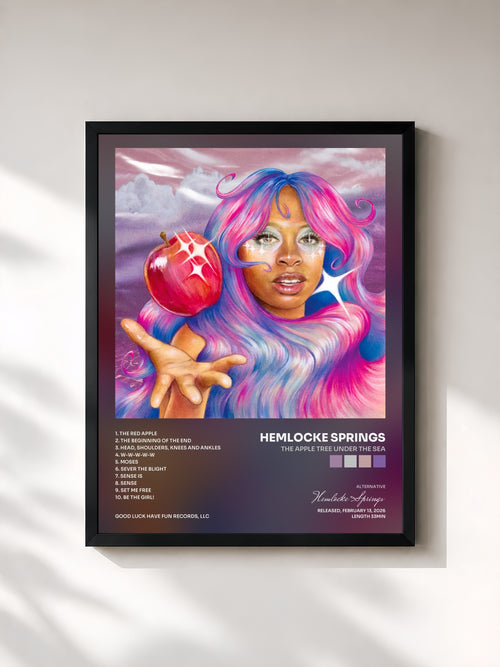 Hemlocke Springs · the apple tree under the sea — Affiche encadrée
