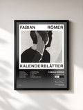 #noir Tableau de l'album Kalenderblätter de Fabian Römer, cadre noir, imprimé et encadré en France