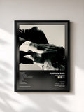 #noir Tableau de l'album Inside Problems de Andrew Bird, cadre noir, imprimé et encadré en France