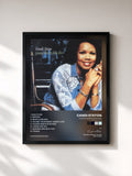 #noir Tableau de l'album Young Hearts Run Free (US Internet Release) de Candi Staton, cadre noir, imprimé et encadré en France