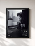 #noir Tableau de l'album To See You de Harry Connick Jr., cadre noir, imprimé et encadré en France