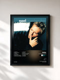 #noir Tableau de l'album Cita en las Nubes de Noel, cadre noir, imprimé et encadré en France