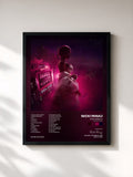 #noir Tableau de l'album Pink Friday 2 (Gag City Deluxe) de Nicki Minaj, cadre noir, imprimé et encadré en France