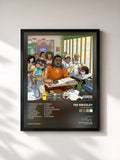 #noir Tableau de l'album The Smartest de Tee Grizzley, cadre noir, imprimé et encadré en France
