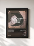 #noir Tableau de l'album Hallelujah Anyway (Remixes) de Candi Staton, cadre noir, imprimé et encadré en France
