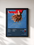 #noir Tableau de l'album BETTER - The 10th Album de BoA, cadre noir, imprimé et encadré en France