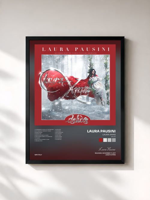 Laura Pausini · Laura Xmas (Deluxe) — Affiche encadrée