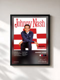 #noir Tableau de l'album Johnny Nash de Johnny Nash, cadre noir, imprimé et encadré en France