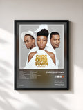 #noir Tableau de l'album El Mismo de ChocQuibTown, cadre noir, imprimé et encadré en France