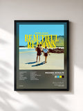 #noir Tableau de l'album Beautiful Reasons de Michael Schulte, cadre noir, imprimé et encadré en France