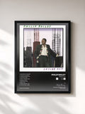 #noir Tableau de l'album Inside Out de Philip Bailey, cadre noir, imprimé et encadré en France