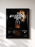 #noir Tableau de l'album Kontraste de Disarstar, cadre noir, imprimé et encadré en France