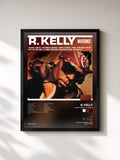 #noir Tableau de l'album Milestones - R. Kelly de R. Kelly, cadre noir, imprimé et encadré en France