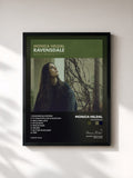 #noir Tableau de l'album Ravensdale de Monica Heldal, cadre noir, imprimé et encadré en France