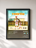 #noir Tableau de l'album Troféu de Major RD, cadre noir, imprimé et encadré en France