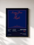 #noir Tableau de l'album Sexy, Free & Single - The 6th Album de SUPER JUNIOR, cadre noir, imprimé et encadré en France