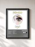 #noir Tableau de l'album Juwel de Frida Gold, cadre noir, imprimé et encadré en France