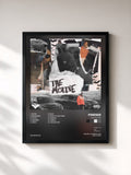 #noir Tableau de l'album The Motive de Finesse, cadre noir, imprimé et encadré en France