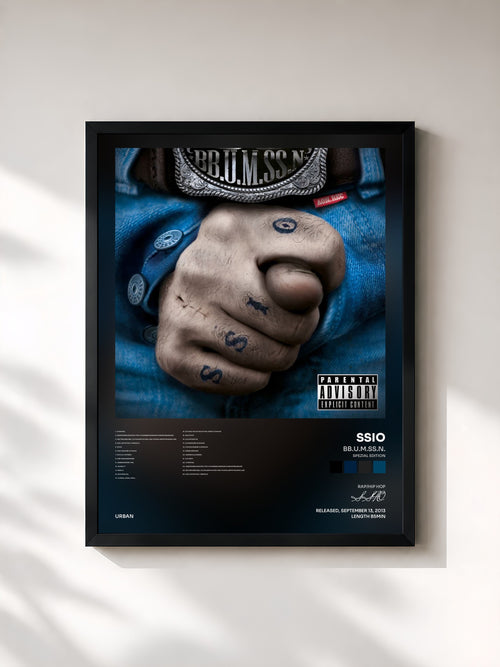 SSIO · BB.U.M.SS.N. (Spezial Edition) — Affiche encadrée