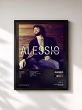 #noir Tableau de l'album Diverso de Alessio, cadre noir, imprimé et encadré en France