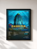#noir Tableau de l'album Dharma Sounds Of Summer Vol. IV de KSHMR, cadre noir, imprimé et encadré en France