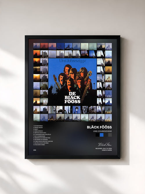 Bläck Fööss · Uns Johreszigge — Affiche encadrée