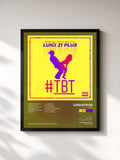 #noir Tableau de l'album #Tbt de Luigi 21 Plus, cadre noir, imprimé et encadré en France