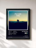 #noir Tableau de l'album Picture This de Picture This, cadre noir, imprimé et encadré en France