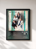 #noir Tableau de l'album The Journey de Wet Wet Wet, cadre noir, imprimé et encadré en France
