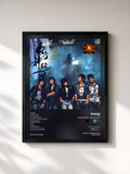 #noir Tableau de l'album Rising Sun - 2nd Album de TVXQ!, cadre noir, imprimé et encadré en France