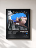 #noir Tableau de l'album Dreamers Are Waiting de Crowded House, cadre noir, imprimé et encadré en France