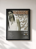 #noir Tableau de l'album Caminando Por La Vida (USA Release) de Melendi, cadre noir, imprimé et encadré en France