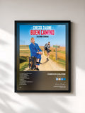 #noir Tableau de l'album Buen Camino (Colonna Sonora Originale) de Checco Zalone, cadre noir, imprimé et encadré en France