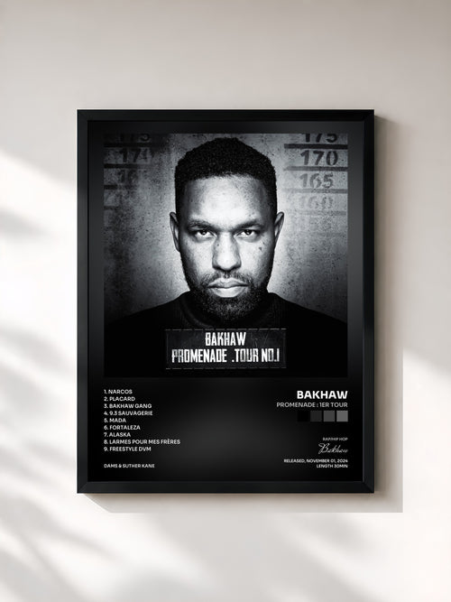 Bakhaw · Promenade : 1er tour — Affiche encadrée