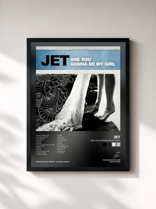 Jet · Are You Gonna Be My Girl — Affiche encadrée