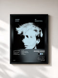 #noir Tableau de l'album Be Sensational de Jeanne Added, cadre noir, imprimé et encadré en France