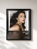 #noir Tableau de l'album What's Your Pleasure? de Jessie Ware, cadre noir, imprimé et encadré en France