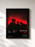 #noir Tableau de l'album Melt de Beach Weather, cadre noir, imprimé et encadré en France