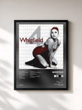 #noir Tableau de l'album Whigfield 4 de Whigfield, cadre noir, imprimé et encadré en France