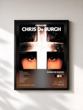 #noir Tableau de l'album Crusader de Chris de Burgh, cadre noir, imprimé et encadré en France
