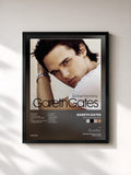 #noir Tableau de l'album Go Your Own Way de Gareth Gates, cadre noir, imprimé et encadré en France